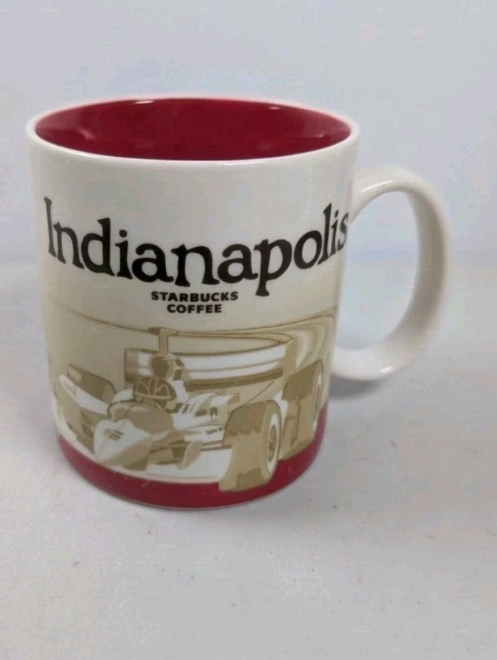 Starbucks 2012 Indianapolis Coffee Mug 16oz Global Icon City Collectors Series